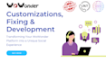 customize and do the development of wowonder script