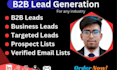 do b2b leads, lead generation and prospect email list