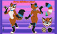 draw nsfw furry art, reference sheet character design fursona ref sheet oc