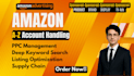 be your amazon virtual assistant, amazon fba, amazon PPC manager