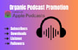 extensive downloads and podcast promotion