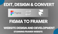 fix framer website figma to framer website framer landing page webflow website