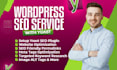 do wordpress website SEO and technical optimization with yoast