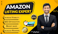 create amazon product listings with variations or fix amazon listings