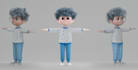 do 3d model, for kid learning video animation in blender