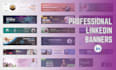 do elegant linkedin banners covers
