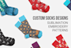 make a unique socks design