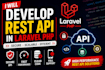 develop rest API in laravel PHP and wordpress