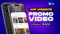 create app promo, saas promo video, website demo video ads