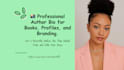 write a professional author bio for your book, website, or author profile