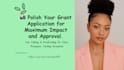 line edit and proofread grant applications, proposals, and funding documents