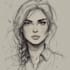 make fantasy sketch style for you