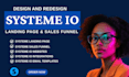 systeme io sales funnel automation systeme io landing page systeme io website