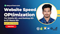 increase wordpress  shopify wix page speed optimization
