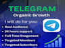 create advantageuos telegram,cbd promotion, followers,crypto telegram subscriber