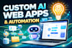 create an ai web app or workflow saves time