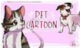 make cartoon portraits of your pet