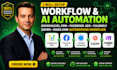 setup gohighlevel crm facebook ads calendly zapier make com automations workflow