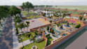 3d modeling and rendering lanscape and masteplan