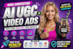 do ai ugc video ads, ai ugc, ai ads, ugc, tiktok ai ugc ads