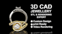 create 3d jewelry cad with realistic render
