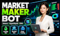 build a volume bot, market maker bot, bundler bot solana, evm, and hyperliquid