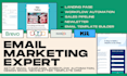 setup email campaign, workflow automation,  design email newsletter template CRM