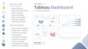 create tableau dashboard and data visualization reports