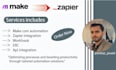 setup automation workflows in make and zapier for you