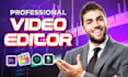do professional youtube video editing as a social media video editor