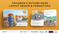 do children book layout design for print and ebook