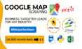 do data scraping, web scraper from google maps by python