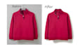 flat lay image editing for clothing brands