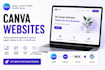 do canva website design canva landing page canva api canva to wix or wordpress