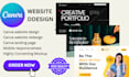do canva website design canva landing page canva api canva to wix or wordpress