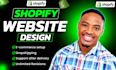 design, redesign or clone shopify store and shopify dropshipping website