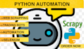 automate web scraping, data processing using python selenium