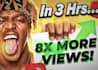 design attractive thumbnail in 3 hours