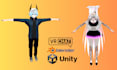 do custom vrchat avatar rigging vrc avatar 3d model vtuber vr character model