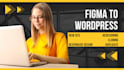 build clean and modern website, figma to wordpress elementor