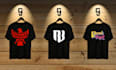 do creative typography and custom t shirt design