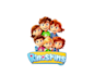 design playful super logo for kid care