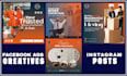 do facebook creatives ads image and instagram posts
