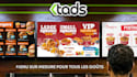 design an animated menu for your restaurant or café