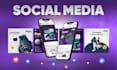 do social media or catchy facebook post, ad creative, ad image, instagram post