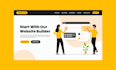 design website graphics and 2d landing page graphics
