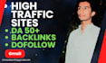do link building with high domain SEO backlinks for google ranking 24h
