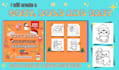 create a cozy, bold and easy coloring book covers for amazon KDP