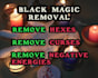 do black magic, remove curse, demonic forces, negative energy, protection spell