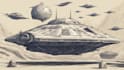 create star wars and sci fi illustration